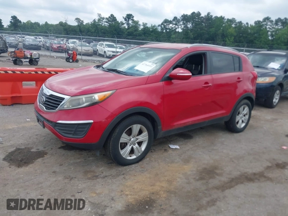 2013 Kia Sportage LX z VIN KNDPB3A20D7380934, wystawiony jako IAAI lot #42764553 z przebiegiem 203 688 mil mil oraz . Historia ofert i sprzedaży dostępna na DreamBid. Obrazek 2.