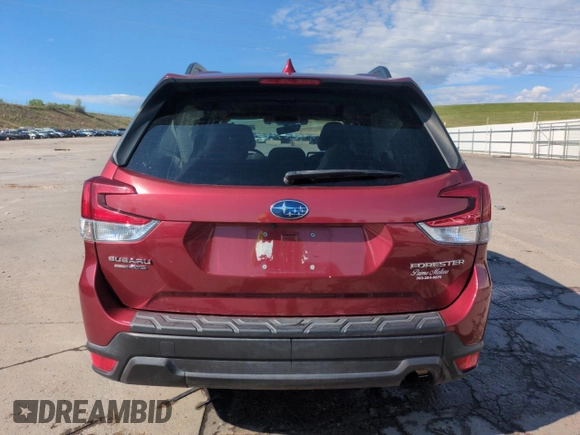 2019 Subaru Forester Premium with VIN JF2SKAGC3KH590936, listed as a Copart auction lot 56383735 with 61,392 mi miles and Salvage title. Bid and sale history available at DreamBid. Image 6.