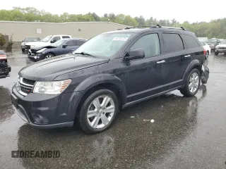 2012 Dodge Journey Crew with VIN 3C4PDDDG9CT295513, listed as a Copart auction lot 55799225 with 152,546 mi miles and Salvage title. Bid and sale history available at DreamBid. Image 1.