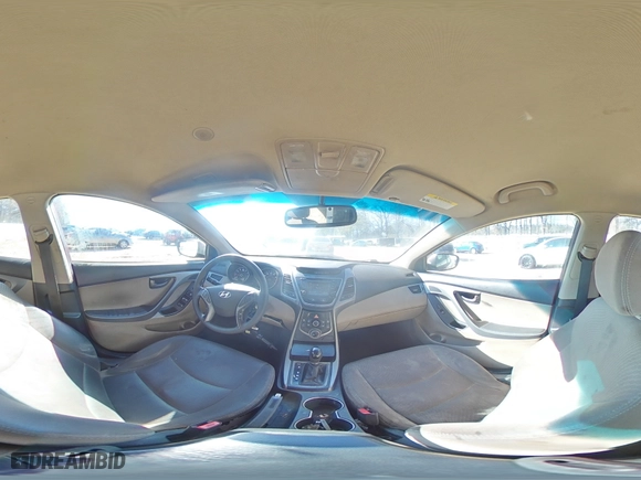 2015 Hyundai Elantra SE with VIN 5NPDH4AE2FH630450, listed as a Copart auction lot 46849155 with 142,731 mi miles and Salvage Title. Bid and sale history available at carsss.com. Image 13.