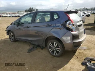 2020 Honda Fit EX with VIN 3HGGK5H8XLM705777, listed as a Copart auction lot 50564655 with 53,215 mi miles and Salvage Title. Bid and sale history available at carsss.com. Image 2.