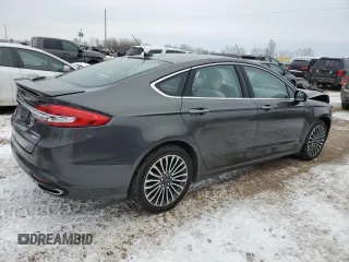 2018 Ford Fusion Titanium with VIN 3FA6P0D9XJR205833, listed as a Copart auction lot 44784245 with 154,766 mi miles and Salvage title. Bid and sale history available at DreamBid. Image 3.