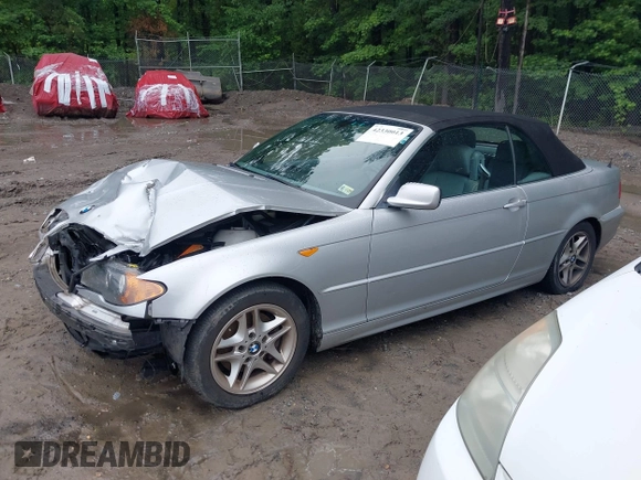 2004 BMW 3 Series 325Ci z VIN WBABW33454PL31304, wystawiony jako IAAI lot #42330013 z przebiegiem 147 711 mil mil oraz . Historia ofert i sprzedaży dostępna na DreamBid. Obrazek 2.