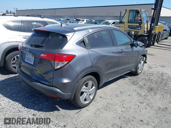 2019 Honda HR-V EX with VIN 3CZRU5H57KM726974, listed as a IAAI auction lot 41959748 with 62,065 mi miles. Bid and sale history available at carsss.com. Image 4.