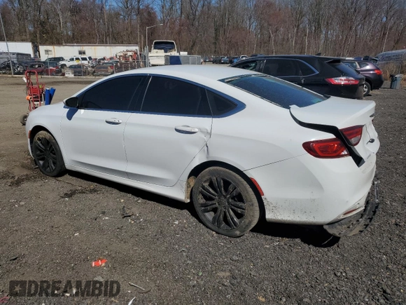 2015 Chrysler 200 Limited with VIN 1C3CCCAB3FN541873, listed as a Copart auction lot 50612845 with 135,766 mi miles and Salvage Title. Bid and sale history available at carsss.com. Image 2.