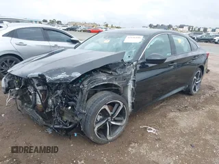 2019 Honda Accord Sport with VIN 1HGCV1F34KA027528, listed as a IAAI auction lot 42146346 with 51,221 mi miles and . Bid and sale history available at DreamBid. Image 18.