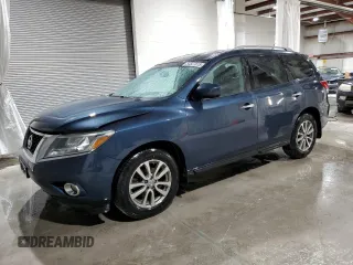 2016 Nissan Pathfinder Platinum with VIN 5N1AR2MM7GC601266, listed as a Copart auction lot 54527615 with 178,046 mi miles and Salvage Title. Bid and sale history available at carsss.com. Image 1.
