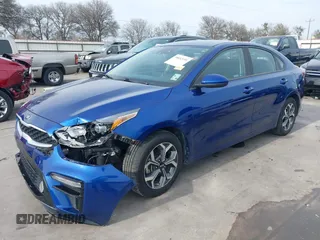 2019 Kia Forte LXS with VIN 3KPF24AD6KE096546, listed as a IAAI auction lot 41571461 with 54,006 mi miles. Bid and sale history available at carsss.com. Image 2.