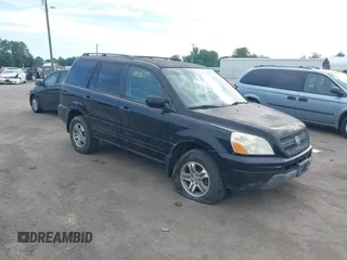 2004 Honda Pilot EX with VIN 5FNYF18574B008241, listed as a IAAI auction lot 42248581 with 267,334 mi miles and . Bid and sale history available at DreamBid. Image 1.
