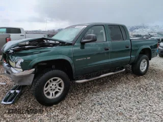 2001 Dodge Dakota Sport with VIN 1B7HG2AN71S340563, listed as a Copart auction lot 50101085 with 222,331 mi miles and Salvage Title. Bid and sale history available at carsss.com. Image 1.