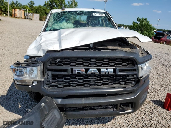 2019 Ram 2500 Tradesman with VIN 3C6UR5HJ6KG574674, listed as a Copart auction lot 61274934 with 51,372 mi miles and Salvage Title. Bid and sale history available at carsss.com. Image 5.