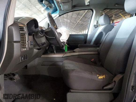 2006 Nissan Titan SE with VIN 1N6AA07B86N543212, listed as a Copart auction lot 45380035 with 186,431 mi miles and Salvage title. Bid and sale history available at DreamBid. Image 7.