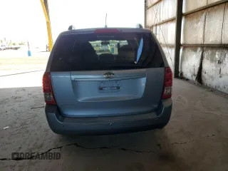 2011 Kia Sedona LX with VIN KNDMG4C72B6407573, listed as a Copart auction lot 76557444 with 192,229 mi miles and Clean Title. Bid and sale history available at carsss.com. Image 6.