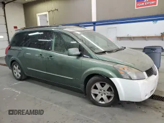 2004 Nissan Quest SE with VIN 5N1BV28U44N308032, listed as a Copart auction lot 73157214 with 0 mi miles and Clean Title. Bid and sale history available at carsss.com. Image 4.