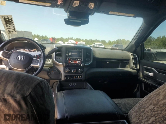 2019 Ram 2500 Lone Star with VIN 3C6UR5DL2KG607614, listed as a Copart auction lot 57792065 with 100,838 mi miles and Salvage title. Bid and sale history available at DreamBid. Image 8.