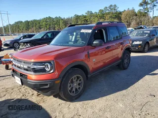 2024 Ford Bronco Sport Big Bend with VIN 3FMCR9B68RRF22750, listed as a Copart auction lot 87302424 with 2,337 mi miles and Salvage title. Bid and sale history available at DreamBid. Image 1.