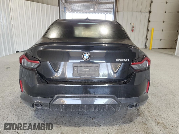 2022 BMW 2 Series 230i with VIN 3MW23CM00N8C60453, listed as a Copart auction lot 73613034 with 38,819 mi miles and Non Repairable. Bid and sale history available at carsss.com. Image 6.