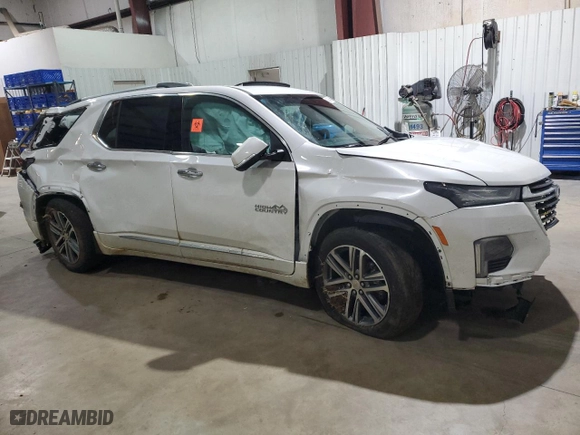 2023 Chevrolet Traverse High Country with VIN 1GNERNKW2PJ231570, listed as a Copart auction lot 45946045 with 38,929 mi miles and Salvage Title. Bid and sale history available at carsss.com. Image 4.