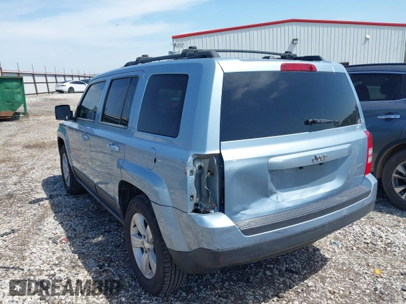 2014 Jeep Patriot Latitude with VIN 1C4NJPFB8ED547358, listed as a IAAI auction lot 41989330 with 107,598 mi miles and . Bid and sale history available at carsss.com. Image 3.