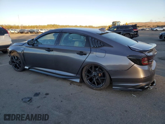 2020 Honda Accord with VIN 1HGCV3F12LA010285, listed as a Copart auction lot 88523845 with 62,360 mi miles and Salvage Title. Bid and sale history available at DreamBid. Image 2.