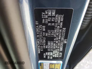 2024 Kia Niro Wind with VIN KNDCR3L13R5122358, listed as a Copart auction lot 49639335 with 15,899 mi miles and Salvage Title. Bid and sale history available at DreamBid. Image 14.