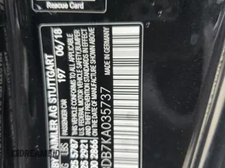 2019 Mercedes-Benz S-Class S 560 with VIN WDDXK8DB7KA035737, listed as a Copart auction lot 85316424 with 64,608 mi miles and Salvage Title. Bid and sale history available at carsss.com. Image 13.