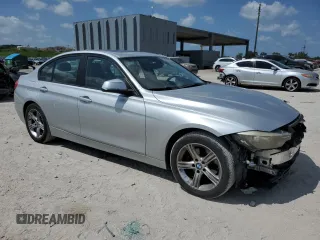 2015 BMW 3 Series 320i with VIN WBA3B1G51FNT64659, listed as a Copart auction lot 51007935 with 99,495 mi miles and Salvage Title. Bid and sale history available at carsss.com. Image 4.