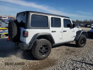 2024 Jeep Wrangler Sport S with VIN 1C4PJXDN8RW105678, listed as a Copart auction lot 44946285 with 22,102 mi miles and Salvage title. Bid and sale history available at DreamBid. Image 3.