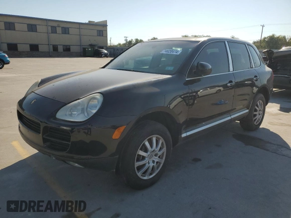 2004 Porsche Cayenne with VIN WP1AA29P24LA23649, listed as a Copart auction lot 74620474 with 0 mi miles and Clean Title. Bid and sale history available at carsss.com. Image 1.