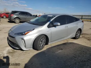 2022 Toyota Prius LE with VIN JTDL9MFU4N3034792, listed as a Copart auction lot 83375114 with 46,520 mi miles and Salvage Title. Bid and sale history available at carsss.com. Image 1.