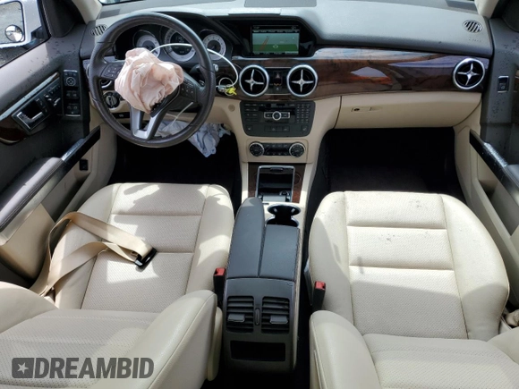 2015 Mercedes-Benz GLK 350 with VIN WDCGG8JB7FG426982, listed as a Copart auction lot 67532984 with 44,325 mi miles and Salvage Title. Bid and sale history available at DreamBid. Image 8.