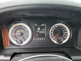 2018 Ram 1500 Express with VIN 1C6RR6FG1JS127115, listed as a Copart auction lot 43017055 with 87,487 mi miles and Salvage title. Bid and sale history available at DreamBid. Image 9.