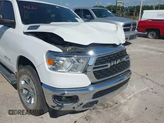 2022 Ram 1500 Big Horn z VIN 1C6RRFMG2NN430198, wystawiony jako IAAI lot #41944132 z przebiegiem 54 479 mil mil oraz . Historia ofert i sprzedaży dostępna na DreamBid. Obrazek 21.