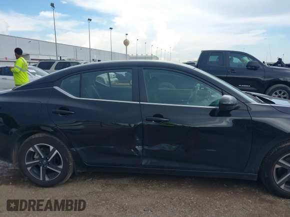 2024 Nissan Sentra SV with VIN 3N1AB8CV1RY346794, listed as a IAAI auction lot 42618056 with 23,694 mi miles and . Bid and sale history available at DreamBid. Image 13.