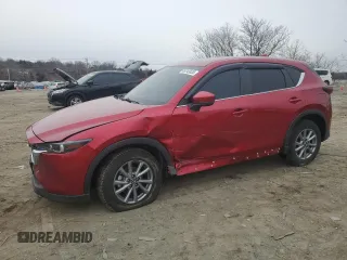 2023 Mazda CX-5 2.5 S Select Package with VIN JM3KFBBM0P0126220, listed as a Copart auction lot 45743635 with 20,291 mi miles and Salvage Title. Bid and sale history available at carsss.com. Image 1.