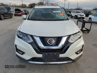 2017 Nissan Rogue SL with VIN 5N1AT2MT0HC825974, listed as a Copart auction lot 83856374 with Not provided miles and Salvage title. Bid and sale history available at DreamBid. Image 5.