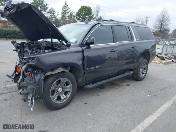 2017 Chevrolet Suburban LT with VIN 1GNSKHKC2HR315082, listed as a IAAI auction lot 41545420 with NaN miles. Bid and sale history available at carsss.com. Image 2.