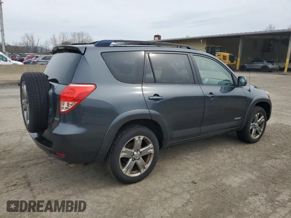 2008 Toyota RAV4 Sport with VIN JTMBK32V486030799, listed as a Copart auction lot 51377365 with 207,942 mi miles and Clean Title. Bid and sale history available at carsss.com. Image 3.