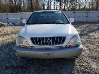 2001 Lexus RX 300 with VIN JTJHF10U410184187, listed as a Copart auction lot 83488384 with 264,053 mi miles and Clean Title. Bid and sale history available at carsss.com. Image 5.