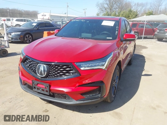 2020 Acura RDX w/A-Spec Pkg with VIN 5J8TC2H67LL802428, listed as a IAAI auction lot 41806670 with 69,959 mi miles. Bid and sale history available at carsss.com. Image 17.