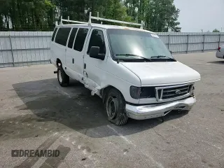 2005 Ford Econoline Passenger XL z VIN 1FBSS31P15HA82110, wystawiony jako Copart lot #52785675 z przebiegiem 158 908 mil mil oraz Szkoda całkowita • Salvage title. Historia ofert i sprzedaży dostępna na DreamBid. Obrazek 12.
