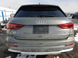 2022 Audi Q3 Premium with VIN WA1AUCF33N1052925, listed as a Copart auction lot 45545485 with 37,002 mi miles and Salvage Title. Bid and sale history available at carsss.com. Image 6.
