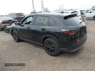 2024 Honda HR-V Sport with VIN 3CZRZ2H57RM701390, listed as a IAAI auction lot 42235082 with 10,001 mi miles and . Bid and sale history available at DreamBid. Image 3.