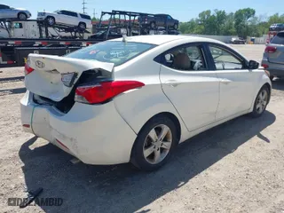 2013 Hyundai Elantra GLS with VIN 5NPDH4AEXDH292955, listed as a IAAI auction lot 41997509 with 250,226 mi miles. Bid and sale history available at carsss.com. Image 4.