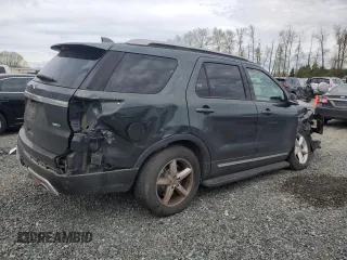 2016 Ford Explorer XLT with VIN 1FM5K8D82GGA21167, listed as a Copart auction lot 52586735 with 114,724 mi miles and Salvage Title. Bid and sale history available at DreamBid. Image 3.