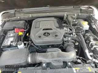 2021 Jeep Wrangler Unlimited Willys with VIN 1C4HJXDN7MW724575, listed as a Copart auction lot 71002215 with 39,082 mi miles and Salvage title. Bid and sale history available at DreamBid. Image 13.