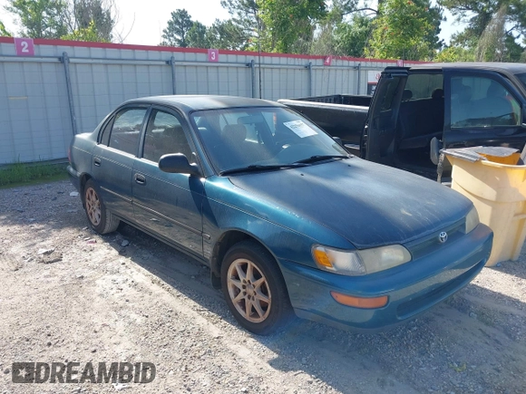 1994 Toyota Corolla with VIN 1NXAE04B6RZ122025, listed as a IAAI auction lot 42256057 with 45,780 mi miles and . Bid and sale history available at DreamBid. Image 1.