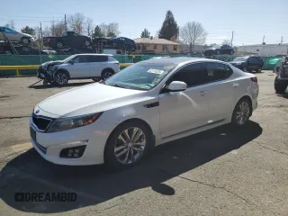 2014 Kia Optima SXL Turbo with VIN 5XXGR4A68EG280528, listed as a Copart auction lot 52174255 with 136,979 mi miles and Clean Title. Bid and sale history available at carsss.com. Image 1.