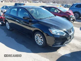 2018 Nissan Sentra SV with VIN 3N1AB7AP7JL656481, listed as a IAAI auction lot 41740189 with 80,546 mi miles. Bid and sale history available at carsss.com. Image 1.
