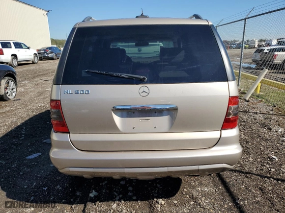 2005 Mercedes-Benz M-Class 5.0L with VIN 4JGAB75E85A529110, listed as a Copart auction lot 80557034 with NaN miles and Salvage Title. Bid and sale history available at carsss.com. Image 6.